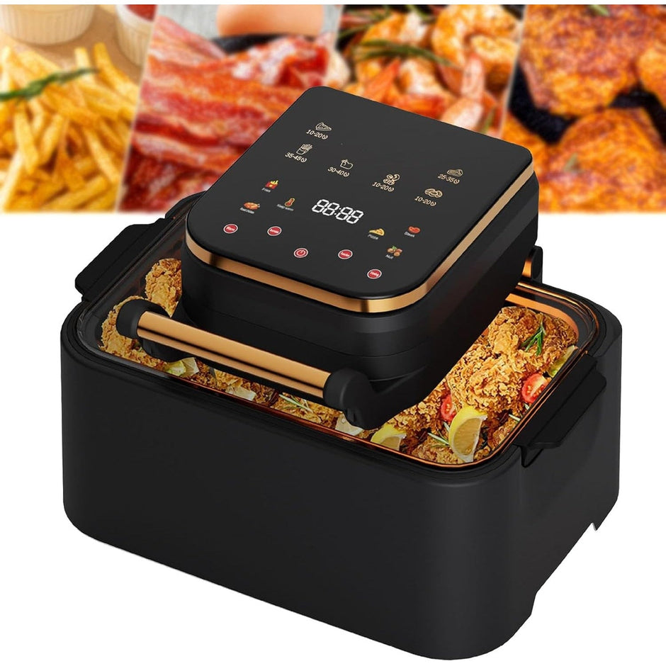 Friteuză cu aer cald fără ulei 12L, Digitală 1700W, 11 Programe - 1