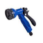 Furtun de grădină extensibil 15-45m, cu pistol de stropit 7 moduri, albastru - 3