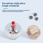 Jucărie Interactivă Pentru Pisici: Minge LED cu Activare la Mișcare (Verde) - 2