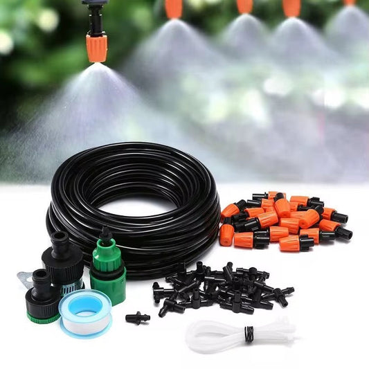 Kit Răcire Terasă cu Pulverizare tip Ceață pentru Zile Toride - 1