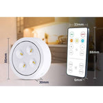 Lampă LED fără fir cu baterii și telecomandă, 3 culori - 4