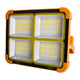 Lampă LED Portabilă Solară 100W, Baterie 2400mAh, Suport Multifuncțional