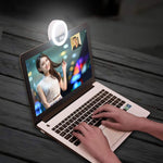 Lampa Ring Light Mini LED cu 4 Funcții și Alimentare USB - 3