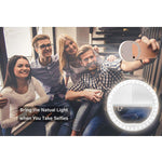 Lampa Ring Light Mini LED cu 4 Funcții și Alimentare USB - 4