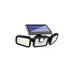 Lampa Solara Reglabila pentru Exterior cu Senzor de Miscare, 74 LED-uri, 2400 mAh