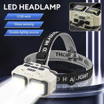 Lanternă de cap LED cu Senzor de Mișcare și Acumulator - 3