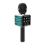 Microfon Karaoke Wireless cu Boxă 5W și Lumini LED, DS868 - 1