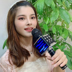 Microfon Karaoke Wireless cu Boxă 5W și Lumini LED, DS868 - 4