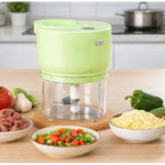 Mini Tocător Electric Portabil, Fără Fir, Baterie USB, 500 ml - 2