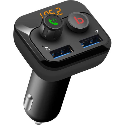 Modulator FM Bluetooth 5.0 Auto cu Încărcare Rapidă și Super Bass - 1