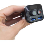 Modulator FM Bluetooth 5.0 Auto cu Încărcare Rapidă și Super Bass - 4