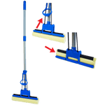 Mop cu stoarcere pe mâner 104 cm - Fără mâini udate - 2
