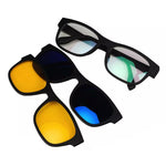 Ochelari cu lentile interschimbabile magnetice, 3 în 1 - 1
