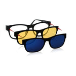 Ochelari cu lentile interschimbabile magnetice, 3 în 1 - 2