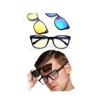 Ochelari cu lentile interschimbabile magnetice, 3 în 1 - 5