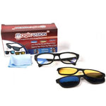 Ochelari cu lentile interschimbabile magnetice, 3 în 1 - 6