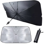 Parasolar Umbrelă Pentru Parbriz Auto, Dimensiune Mare 134x80 cm - 1