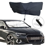 Parasolar Umbrelă Pentru Parbriz Auto, Dimensiune Mare 134x80 cm - 4