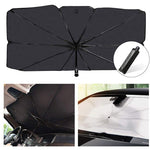 Parasolar Umbrelă Pentru Parbriz Auto, Dimensiune Mare 134x80 cm - 5