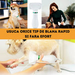 Perie Electrică 2 în 1 pentru Animale - Uscare și Descurcare Blană - 6