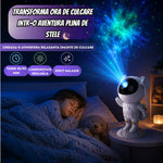 Proiector de Stele Astronaut cu Telecomandă, Proiecție 360°, 7 Moduri LED, Alb - 3