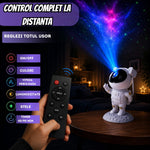 Proiector de Stele Astronaut cu Telecomandă, Proiecție 360°, 7 Moduri LED, Alb - 6