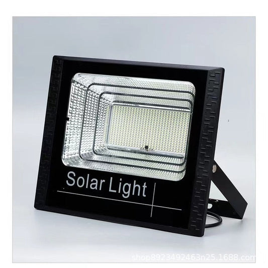 Proiector LED cu Încărcare Solară 300W (Panou Inclus, Telecomandă, Baterie 14AH) - 2