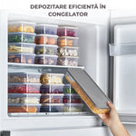 Recipient de depozitare alimente cu capac, etanș, fără BPA, 2.4L - 3