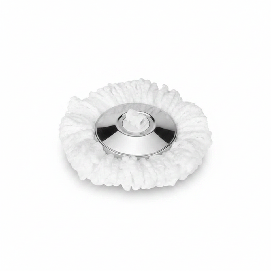 Rezervă Mop Rotativ din Microfibră, Cap Universal cu Disc