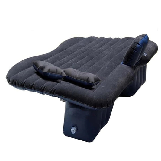 Saltea auto gonflabilă 2 în 1 cu Pompă Electrică 12V, 138x85cm, Albastru - 2