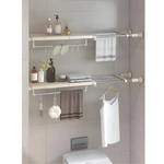 Separator telescopic extensibil pentru rafturi, reglabil 70-120 cm, Fără Găurire - 3