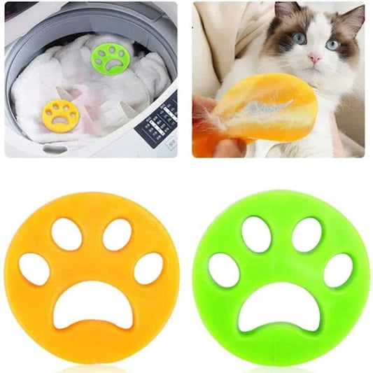 Set 2 accesorii pentru îndepărtat părul de animale, reutilizabile, 7x7cm - 2