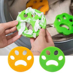 Set 2 accesorii pentru îndepărtat părul de animale, reutilizabile, 7x7cm - 3