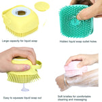 Set 3 Bureți de Baie din Silicon cu Dispenser Săpun, Piele Sensibilă - 6