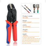 Set clește sertizare cu 5 fălci interschimbabile și geantă, 0.25-1.5mm² - 3