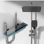 Set de Duș cu Afișaj Digital și Termostat, 4 Funcții, Grafit - 2