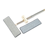 Set Mop Plat Profesional cu Sistem de Stoarcere și Găleată Pliabilă, 36 cm - 2