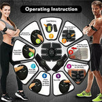 Stimulator muscular EMS MA856 pentru Abdomen și Brațe - 2