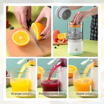 Storcător electric de citrice portabil 500ml, 45W, încărcare USB - 3