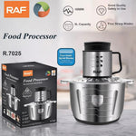 Tocător Electric 1000W cu Bol Inox 5L, 2 Viteze, Pentru Carne și Legume - 5