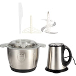 Tocător Electric Pentru Carne și Legume 5L Inox, 1000W, 4 Lame - 3
