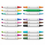 Set 18 markere cu doua capete