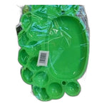 Paleta din plastic pentru amestecat culori — Cu 10 godeuri