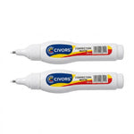 Pix corector Civors, varf metalic, uscare rapida — 2 bucati