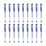 Set pixuri cu gel 0.5 mm, cerneală albastră, rezervă de mare — 18 bucati
