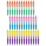 Set 36 pixuri cu gel, degrade pastel