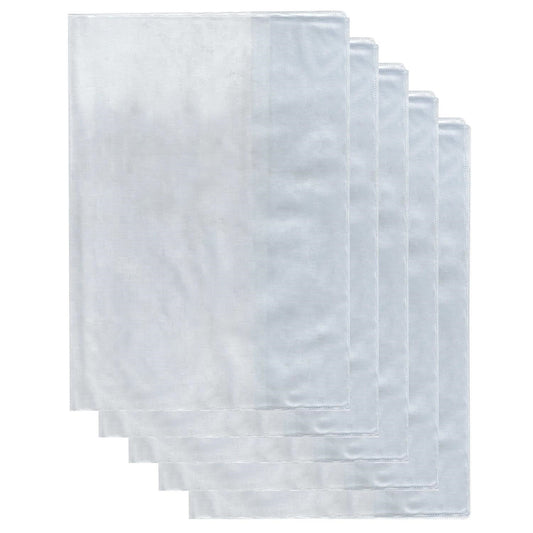 Set 5 coperti transparente pentru caiet