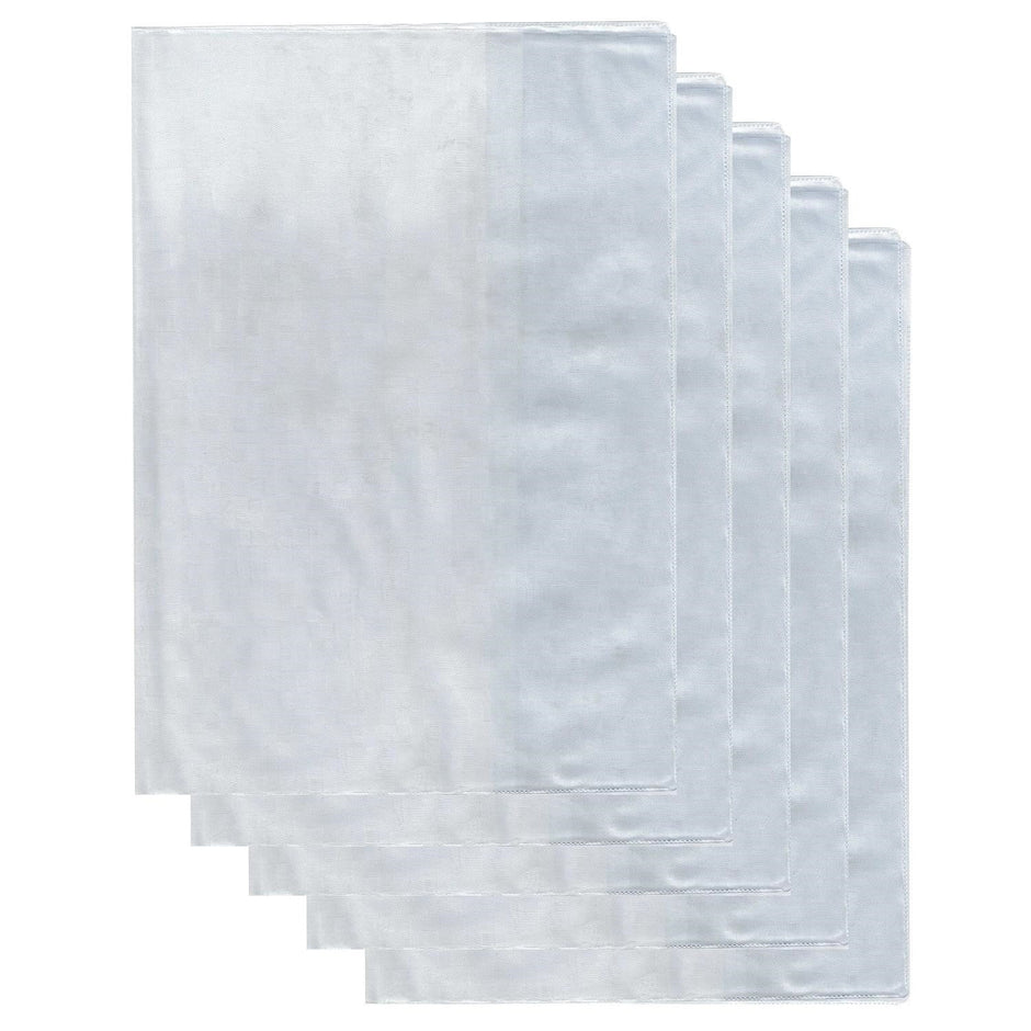 Set 5 coperti transparente pentru caiet