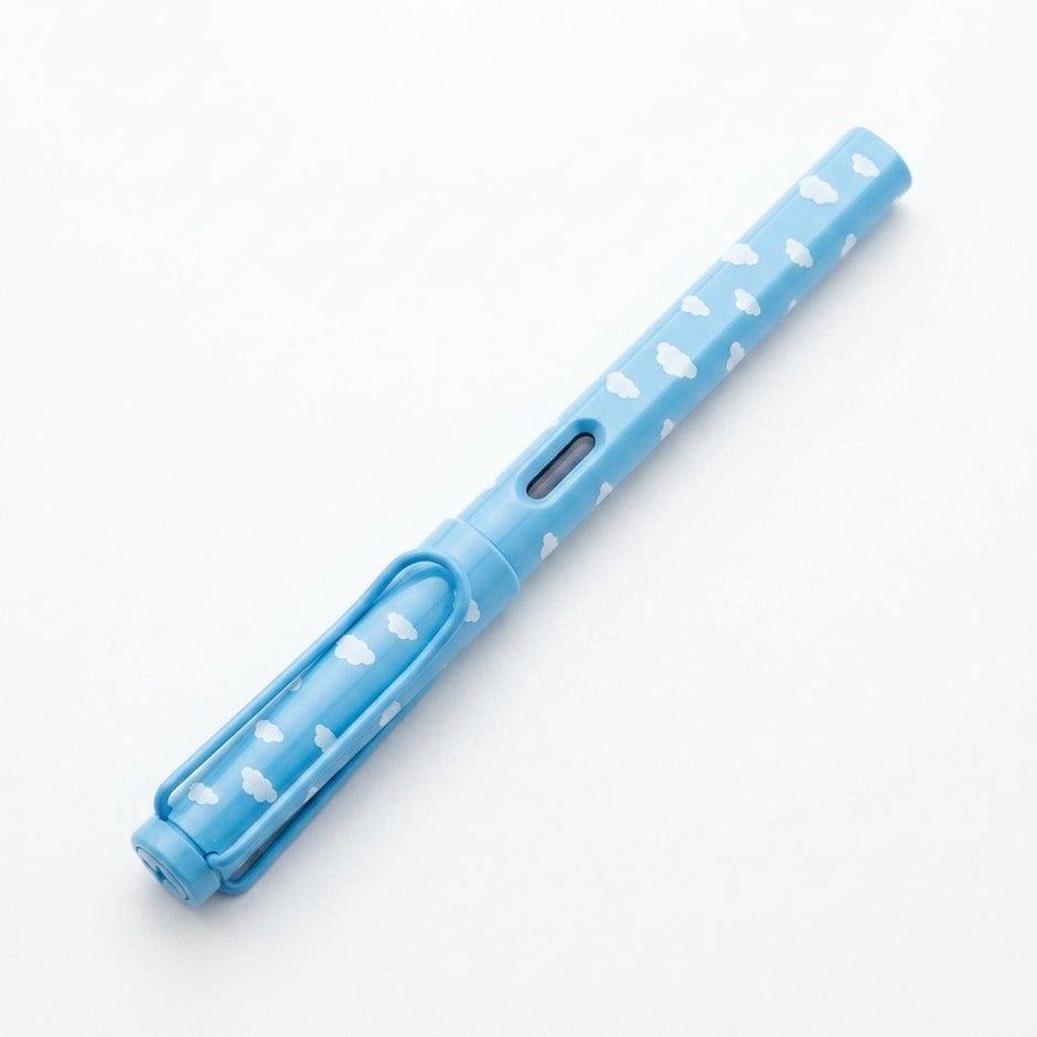 Set stilou AIHAO cu radiera de cerneala si 4 patroane — Bleu