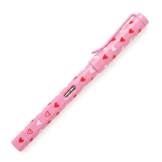 Set stilou AIHAO cu radiera de cerneala si 4 patroane — Roz